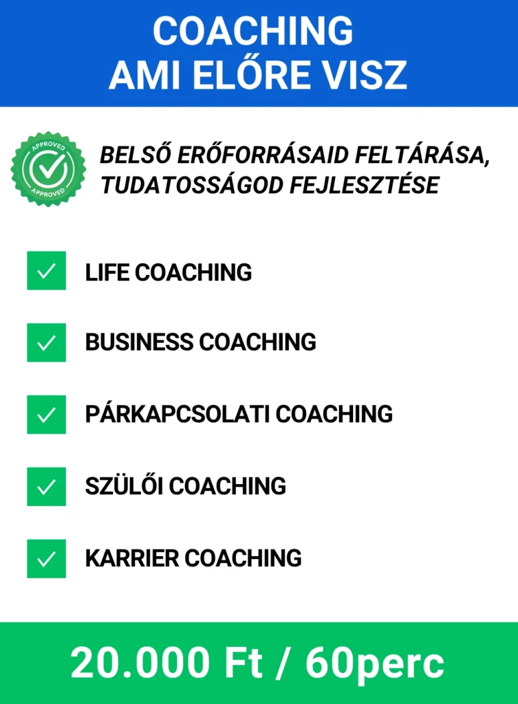 Kedvező árú, professzionális karrier tanácsadás vagy karrier coaching 20.000 Ft/óra.
